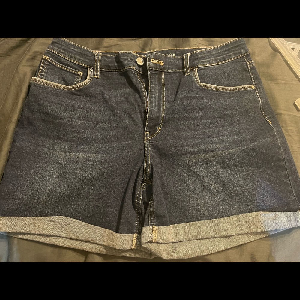 White House Black market jean shorts